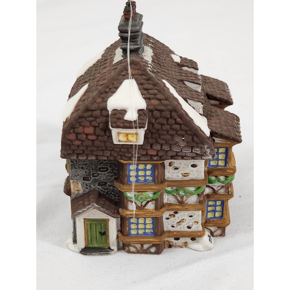 Dept 56 Sir John Falstaff Inn 1995 Charles Dickens Heritage Ornament Vintage Box - Picture 6 of 7